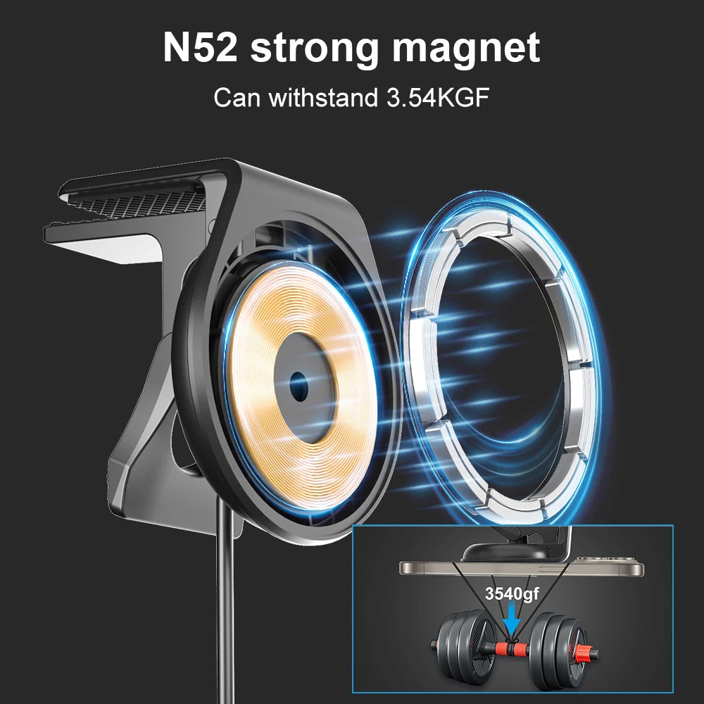 support de charge 15w pour voiture facile a installer